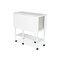 Kangaroo Sewing Furniture Dixie Cutting Table with Expandable Work Surface & Storage Shelves